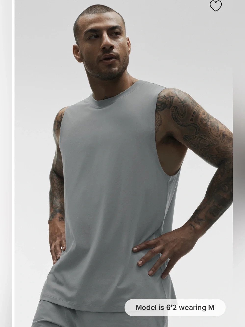 ALO Yoga Men’s “Conquer” Muscle Tank (M) *BESTSELLER*